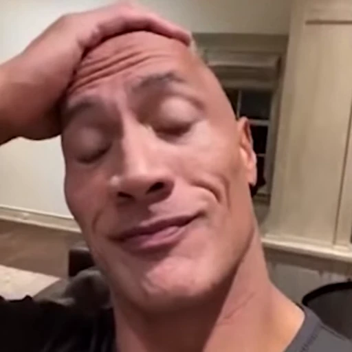 😱 Стикер «The Rock» для Telegram