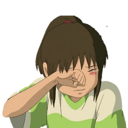 😭 Стикер «A viagem de Chihiro» для Telegram