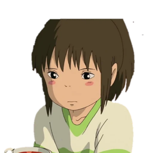 😳 Стикер «A viagem de Chihiro» для Telegram