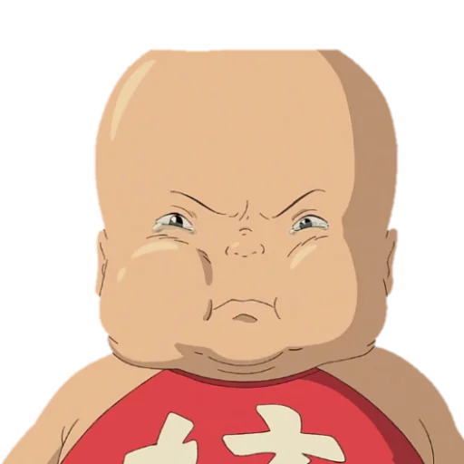 😡 Стикер «A viagem de Chihiro» для Telegram