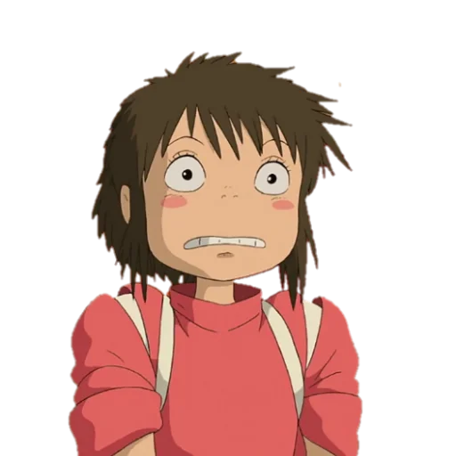 😰 Стикер «A viagem de Chihiro» для Telegram