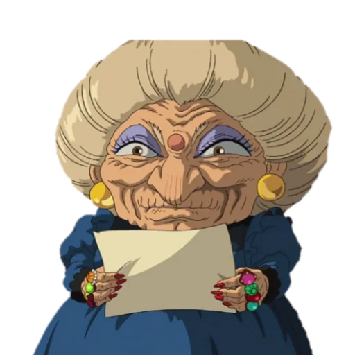 😡 Стикер «A viagem de Chihiro» для Telegram