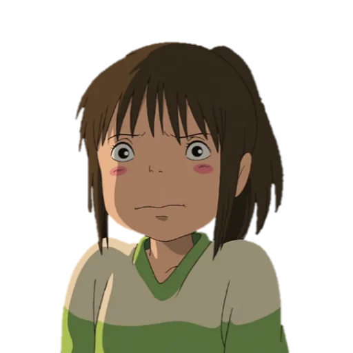 😰 Стикер «A viagem de Chihiro» для Telegram