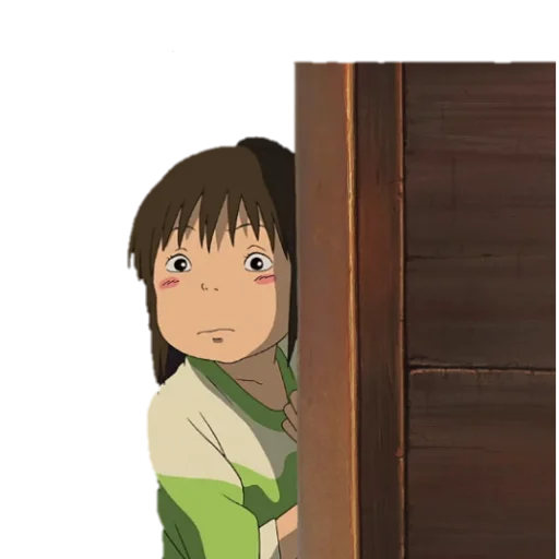 🤨 Стикер «A viagem de Chihiro» для Telegram