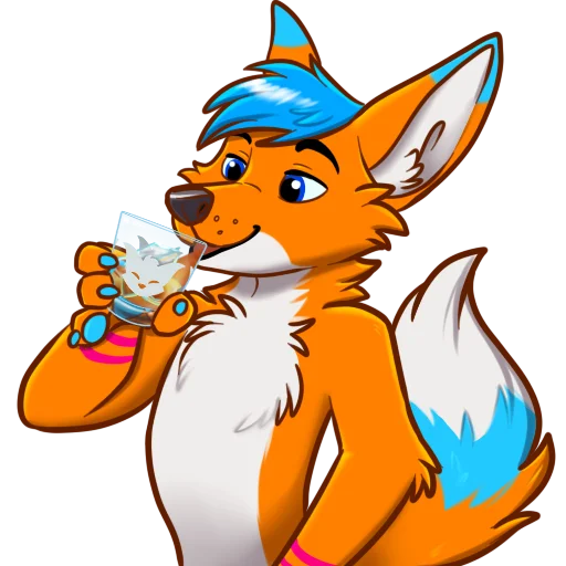 🥃 Стикер «AviFoxExpansion» для Telegram