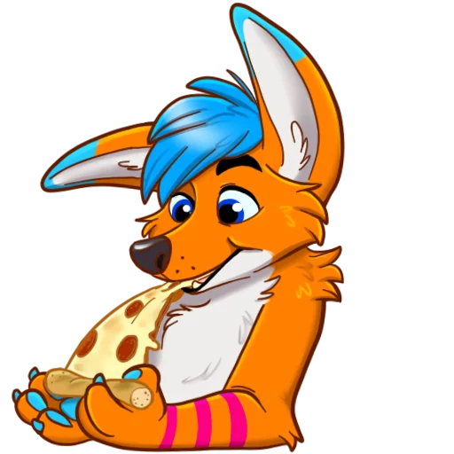 🍕 Стикер «AviFoxExpansion» для Telegram