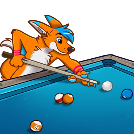 🎱 Стикер «AviFoxExpansion» для Telegram