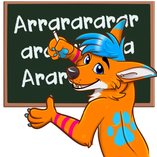 📓 Стикер «AviFoxExpansion» для Telegram
