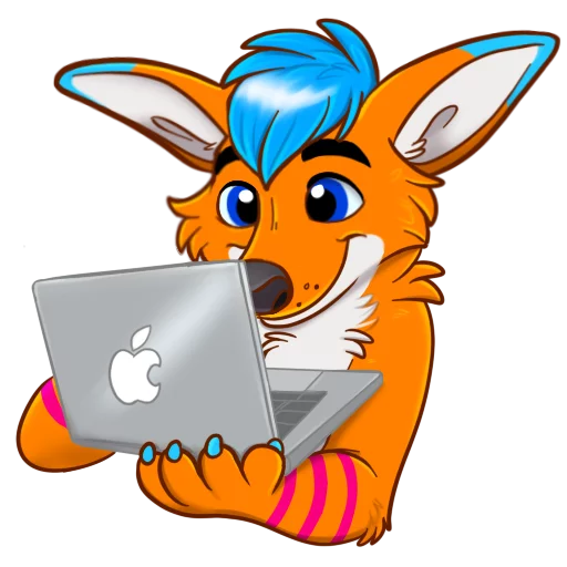 💻 Стикер «AviFoxExpansion» для Telegram