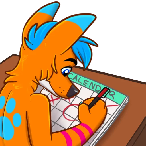 📆 Стикер «AviFoxExpansion» для Telegram