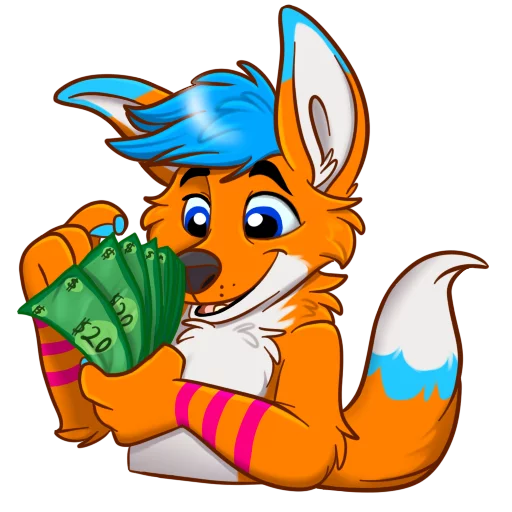 💵 Стикер «AviFoxExpansion» для Telegram