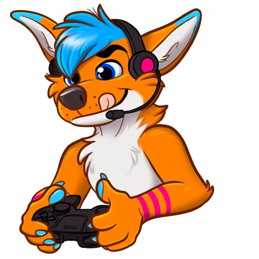 🎮 Стикер «AviFoxExpansion» для Telegram