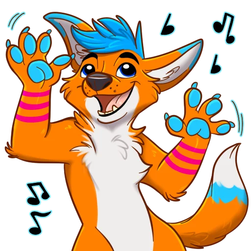 🔊 Стикер «AviFoxExpansion» для Telegram