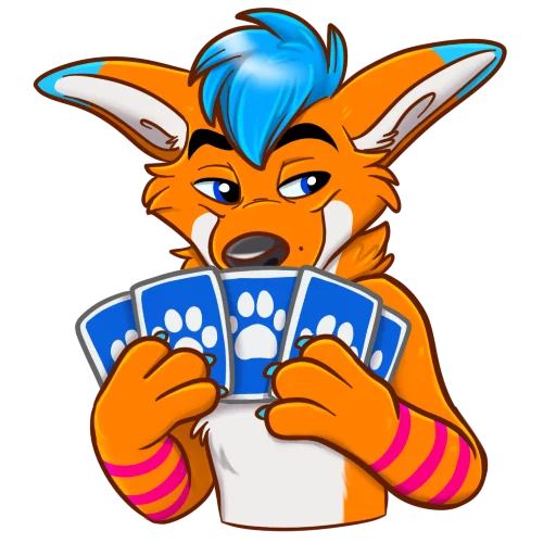 🃏 Стикер «AviFoxExpansion» для Telegram