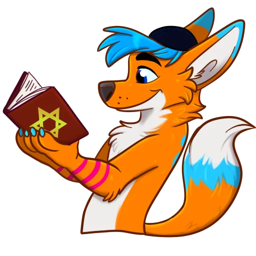 ✡️ Стикер «AviFoxExpansion» для Telegram