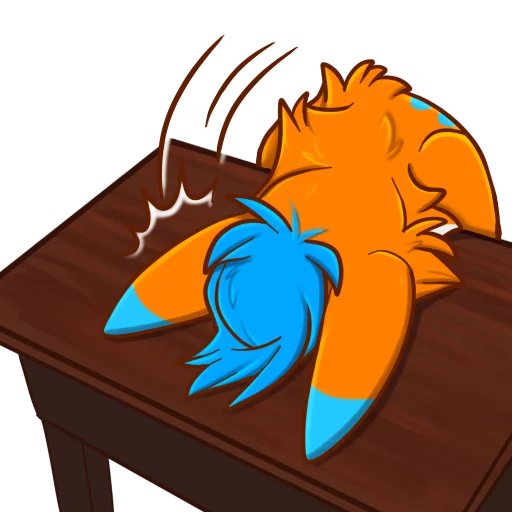 😵 Стикер «AviFoxExpansion» для Telegram