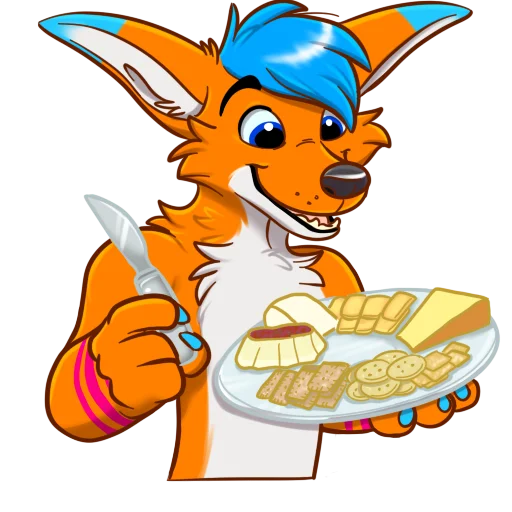 🧀 Стикер «AviFoxExpansion» для Telegram