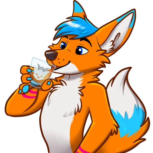 🥃 Стикер «AviFoxExpansion» для Telegram