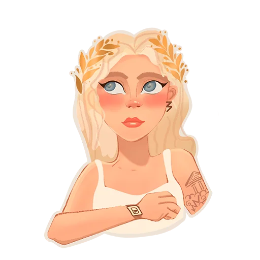🙄 Стикер «AFINA» для Telegram