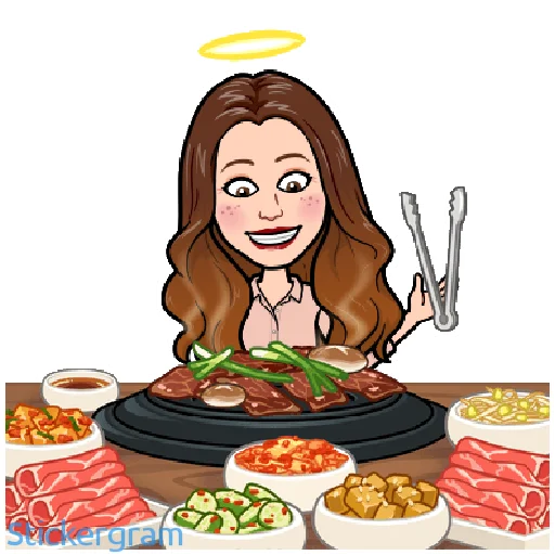 🍱 Стикер «Анютик» для Telegram