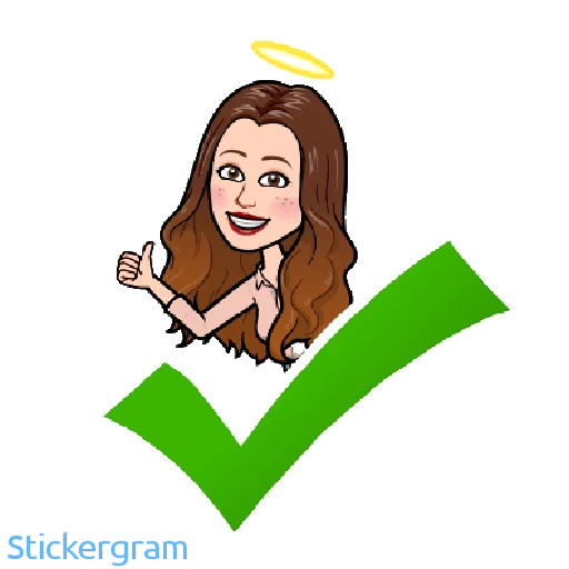 👍 Стикер «Анютик» для Telegram