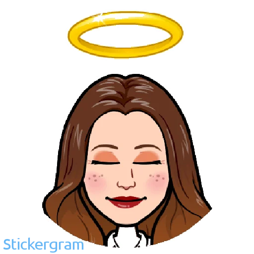 😌 Стикер «Анютик» для Telegram