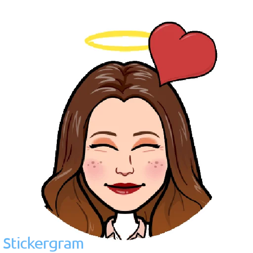 😊 Стикер «Анютик» для Telegram