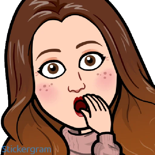 😱 Стикер «Анютик» для Telegram