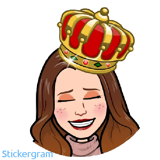 👑 Стикер «Анютик» для Telegram