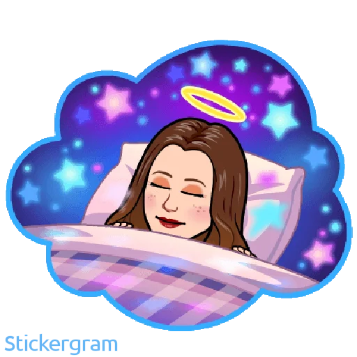 😴 Стикер «Анютик» для Telegram