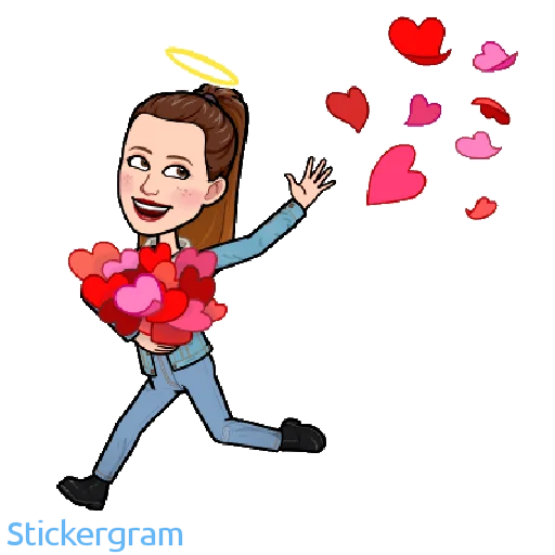 🥰 Стикер «Анютик» для Telegram