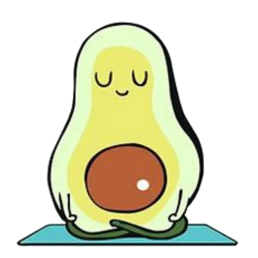 😗 Стикер «Avocado Guy» для Telegram