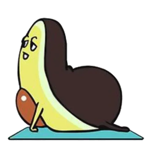 😙 Стикер «Avocado Guy» для Telegram