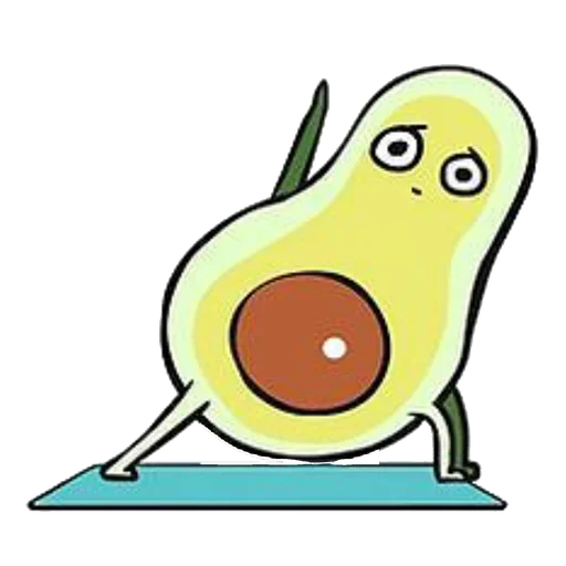 😜 Стикер «Avocado Guy» для Telegram