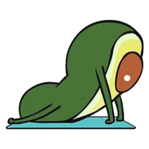 😁 Стикер «Avocado Guy» для Telegram