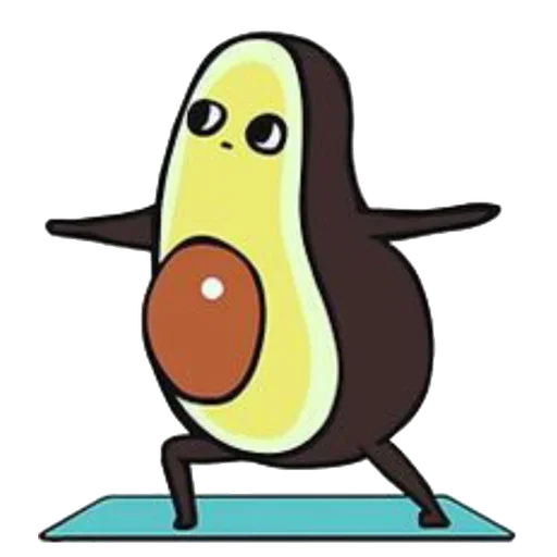😙 Стикер «Avocado Guy» для Telegram