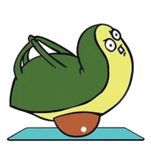 😏 Стикер «Avocado Guy» для Telegram