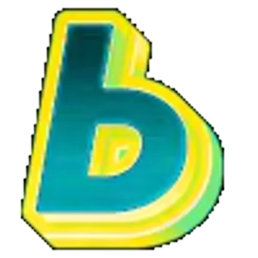 ⚪ Эмодзи «Яркие жёлто-зеленые анимированные буквы» для Telegram