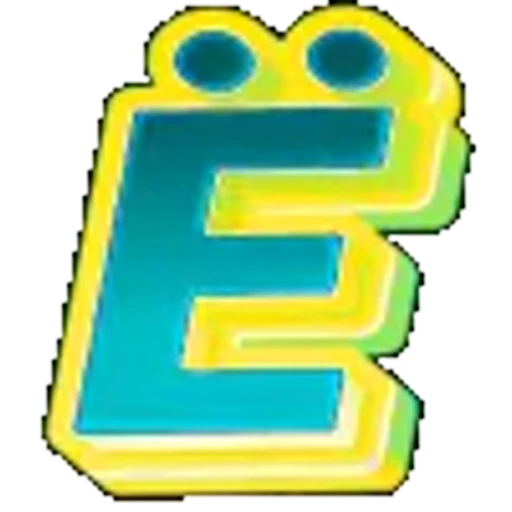 🟢 Эмодзи «Яркие жёлто-зеленые анимированные буквы» для Telegram