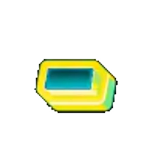 ⚪ Эмодзи «Яркие жёлто-зеленые анимированные буквы» для Telegram