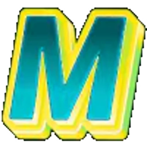 ⚪ Эмодзи «Яркие жёлто-зеленые анимированные буквы» для Telegram