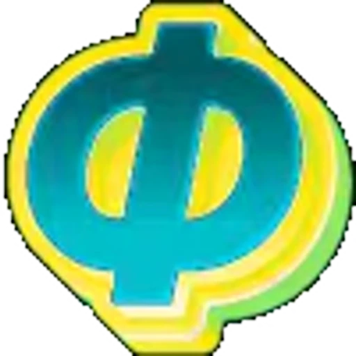 ⚪ Эмодзи «Яркие жёлто-зеленые анимированные буквы» для Telegram