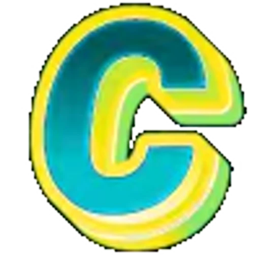 🟢 Эмодзи «Яркие жёлто-зеленые анимированные буквы» для Telegram