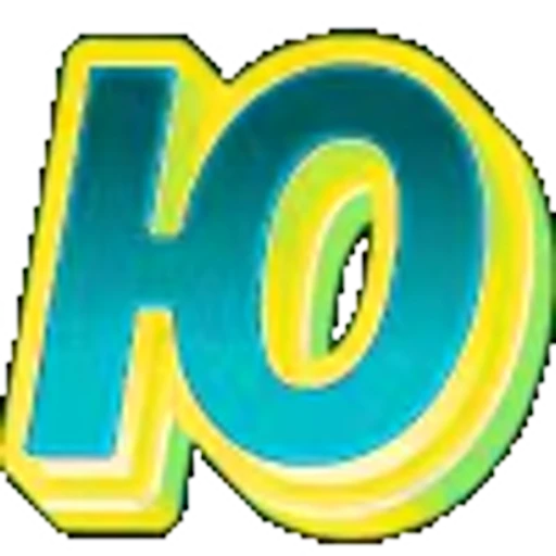 ⚪ Эмодзи «Яркие жёлто-зеленые анимированные буквы» для Telegram