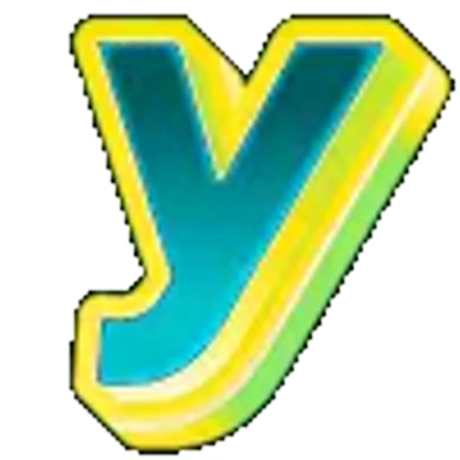 🟢 Эмодзи «Яркие жёлто-зеленые анимированные буквы» для Telegram
