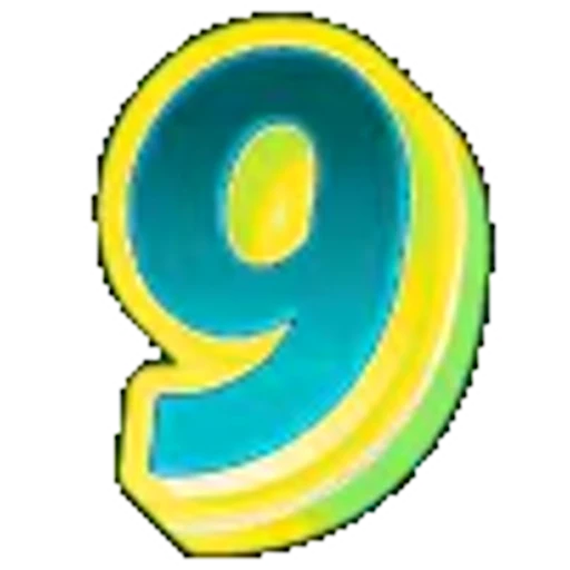 ⚪ Эмодзи «Яркие жёлто-зеленые анимированные буквы» для Telegram