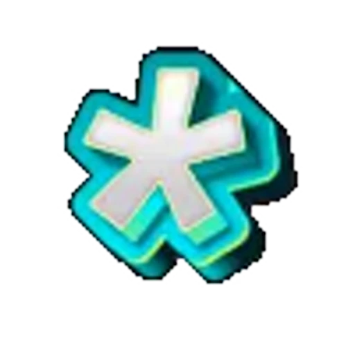 ⚪ Эмодзи «Яркие жёлто-зеленые анимированные буквы» для Telegram