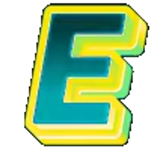 ⚪ Эмодзи «Яркие жёлто-зеленые анимированные буквы» для Telegram