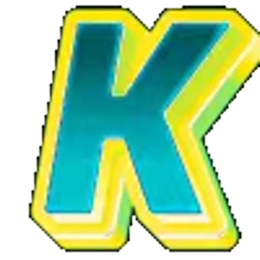 ⚪ Эмодзи «Яркие жёлто-зеленые анимированные буквы» для Telegram
