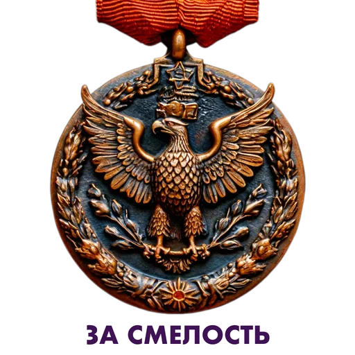 🦅 Стикер «Награды за достижения» для Telegram